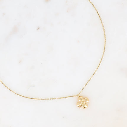 Collier - pendentif fleur