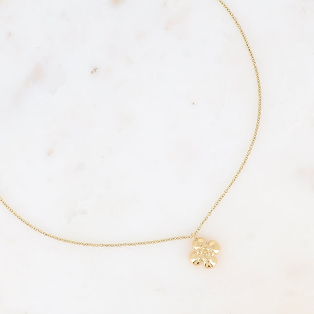 Collier - pendentif fleur