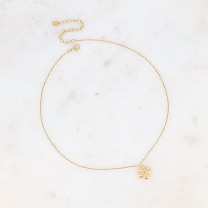 Collier - pendentif fleur