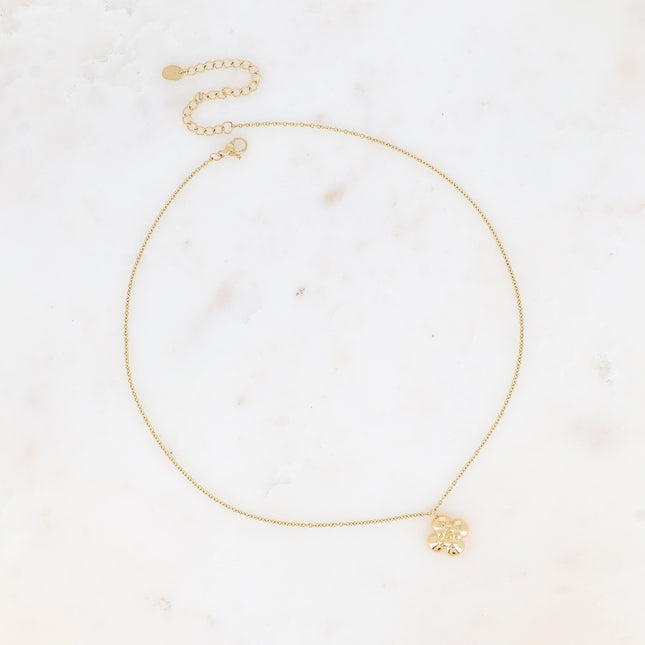 Collier - pendentif fleur