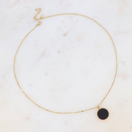 Collier Maxine - pierre naturelle ronde