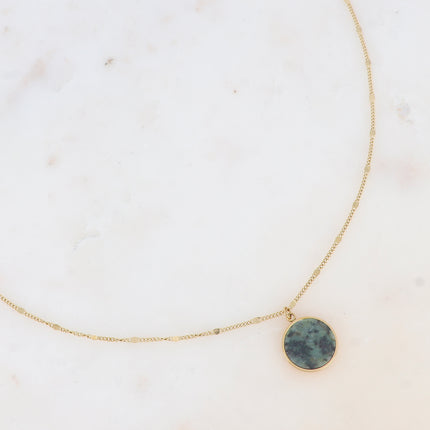 Collier Maxine - pierre naturelle ronde