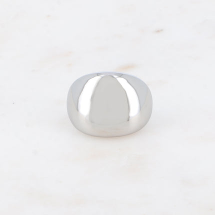 Bague - ovale arrondi, miroir