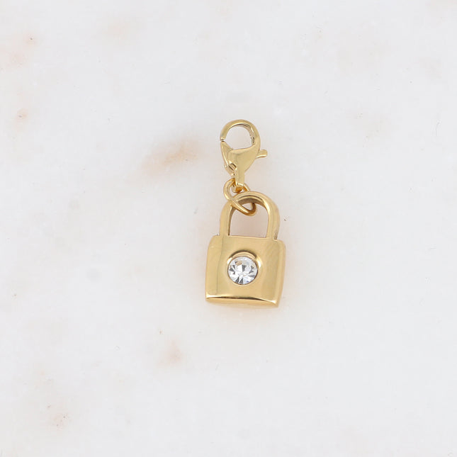 Charm - cadenas  et oxyde de zirconium