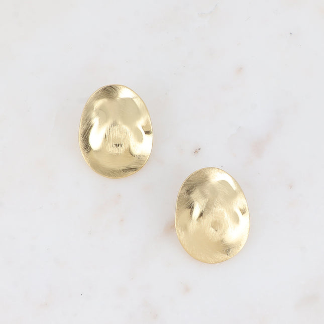 Boucles puces Freya - grande pièce légèrement ondulée et brossée