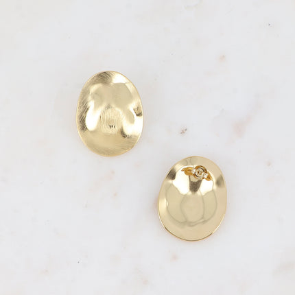 Boucles puces Freya - grande pièce légèrement ondulée et brossée