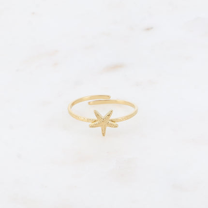 Bague - petite étoile de mer 8mm