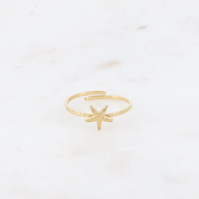 Bague - petite étoile de mer 8mm