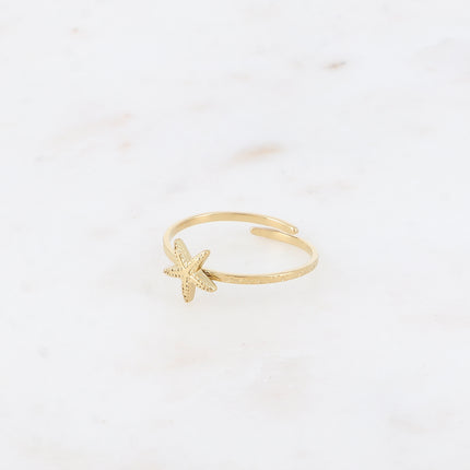 Bague - petite étoile de mer 8mm