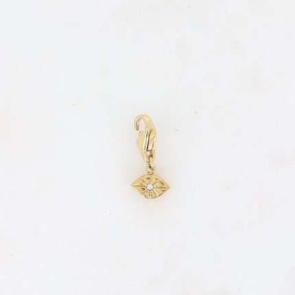 Charm - oeil et oxyde de zirconium