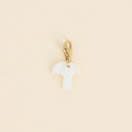 Charm - palmier en nacre
