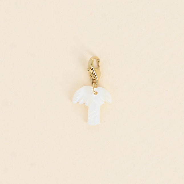 Charm - palmier en nacre