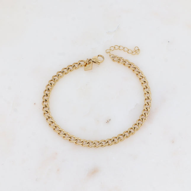 Bracelet - 5mm curb chain