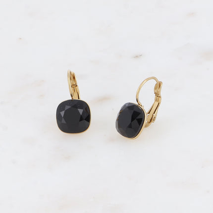 Boucles Béa - cristaux Swarovski® 4470 10mm