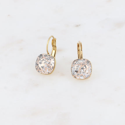 Boucles Béa - cristaux Swarovski® 4470 10mm