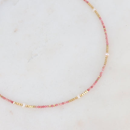 Collier Bracéline - pierres naturelles