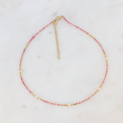 Collier Bracéline - pierres naturelles