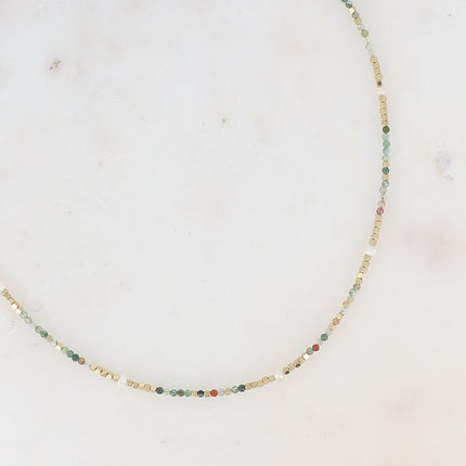 Collier Bracéline - pierres naturelles