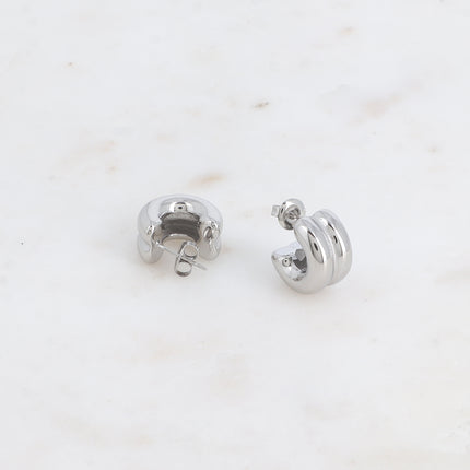 Créoles - double anneau 16mm