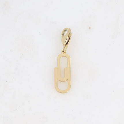 Charm Paper Clip - trombone