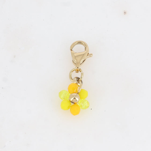 Charm - fleur perlée