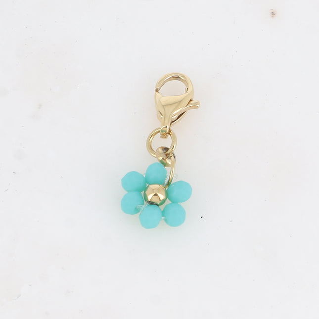 Charm - fleur perlée