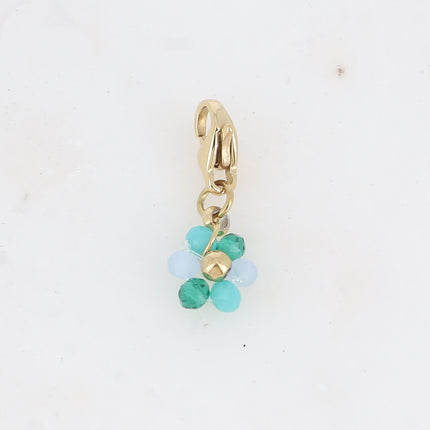 Charm - fleur perlée