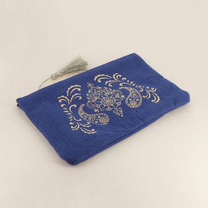 Cotton pouch - mandalas - 20 x 14 cm