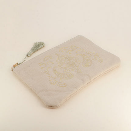 Cotton pouch - mandalas - 20 x 14 cm
