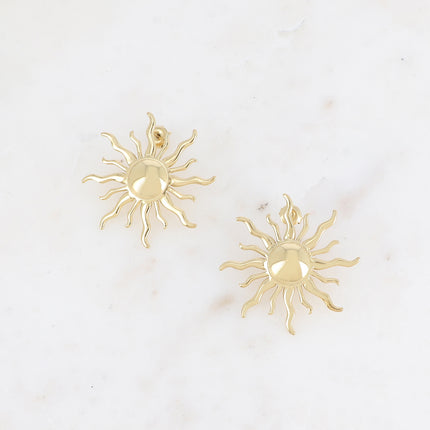 Boucles puces - grand soleil