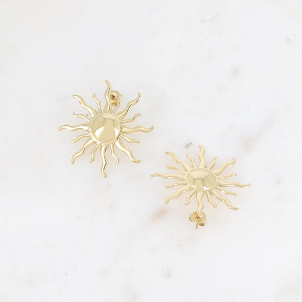 Boucles puces - grand soleil