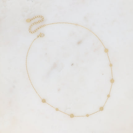 Collier - petites fleurs