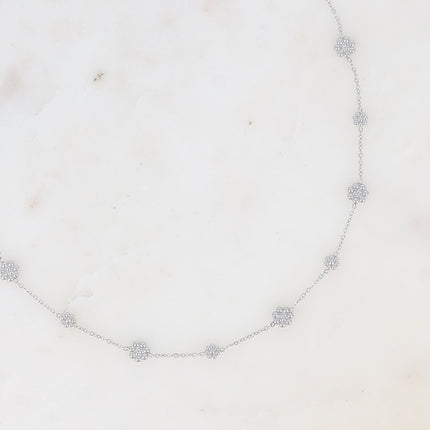 Collier - petites fleurs