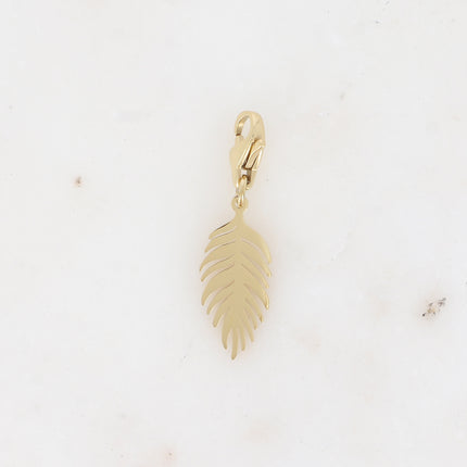 Charm - feuille de palmier