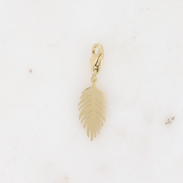 Charm - feuille de palmier