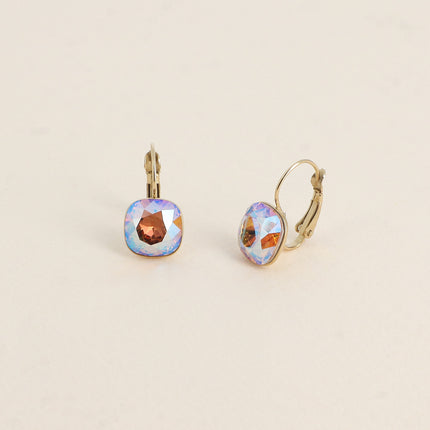 Boucles Béa - cristaux Swarovski® 4470 10mm