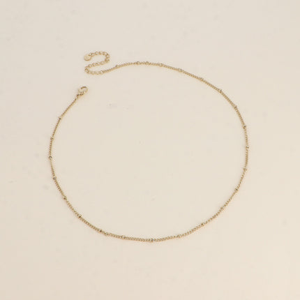 Collier - chaîne à boules 38+5CM
