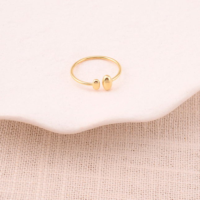 Open ring - double oval