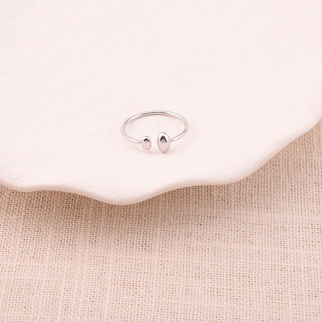 Open ring - double oval