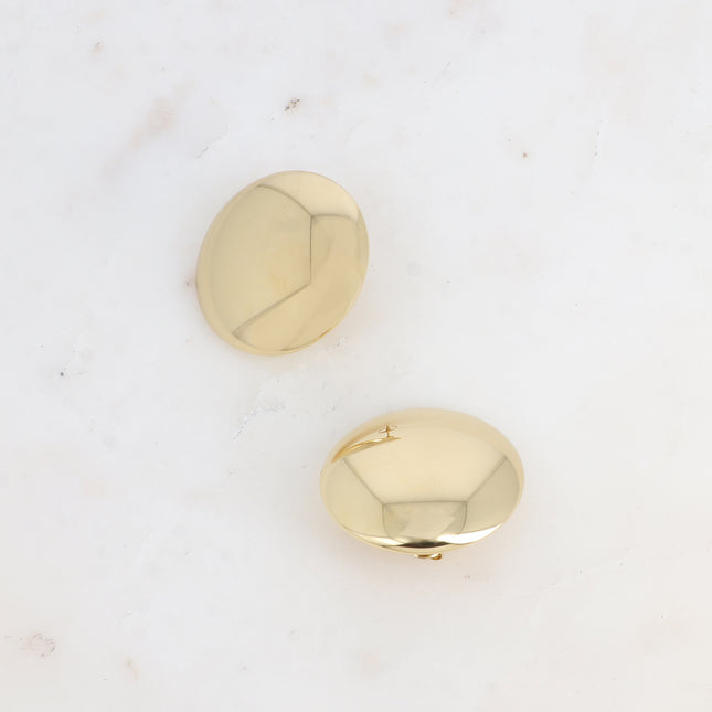 Boucles puces - demi rond plat lisse et miroir