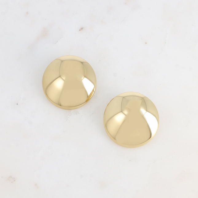 Boucles puces - demi rond plat lisse et miroir