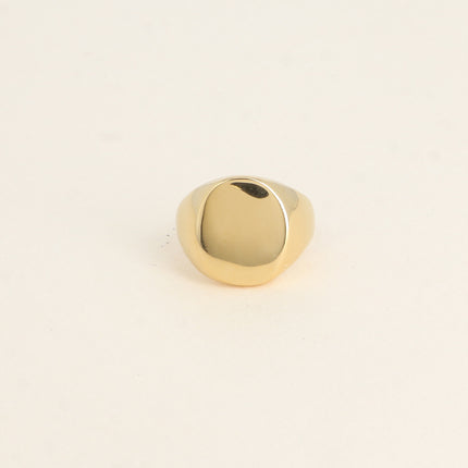 Bague Amia - chevalière forme ovale
