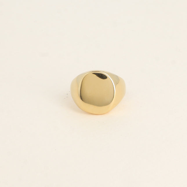 Bague Amia - chevalière forme ovale