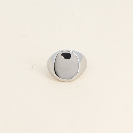 Bague Amia - chevalière forme ovale