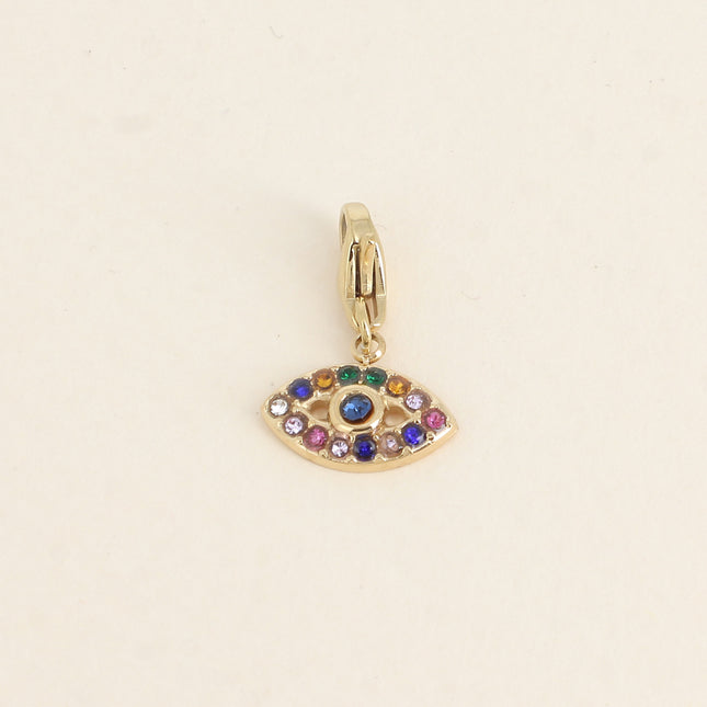 Charm Isola - oeil et oxydes de zirconium