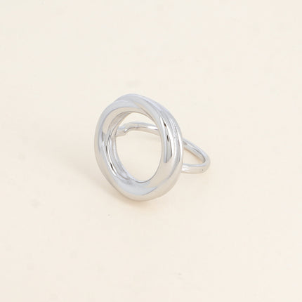 Bague Calistia - motif rond torsadé et ajouré