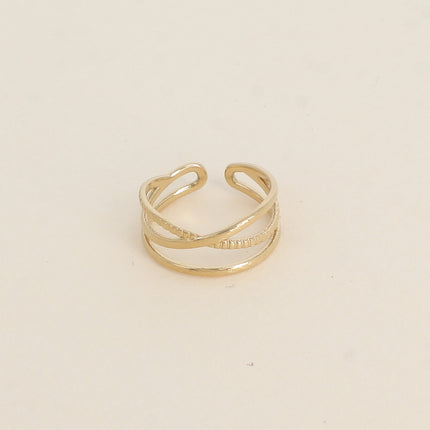 Bague - 3 anneaux entrecroisés