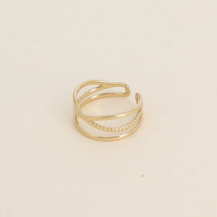 Bague - 3 anneaux entrecroisés