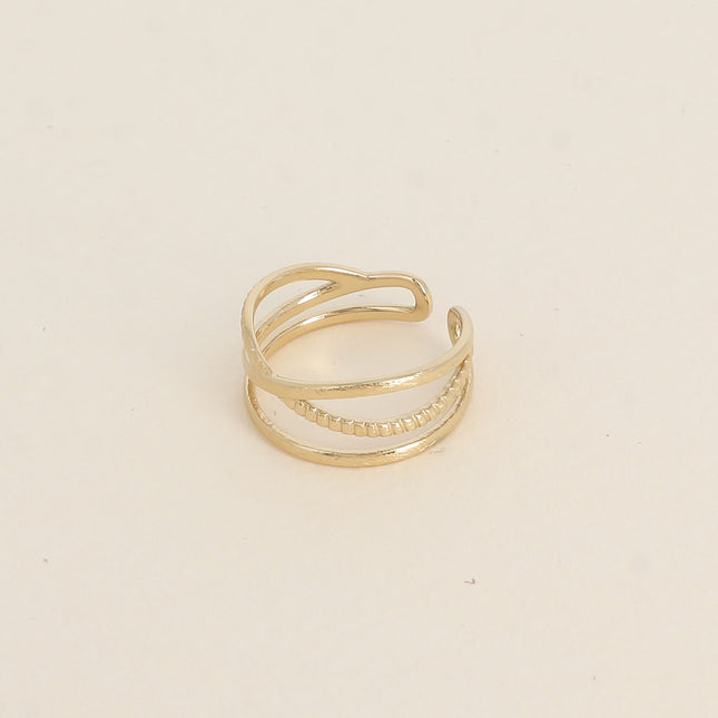 Bague - 3 anneaux entrecroisés