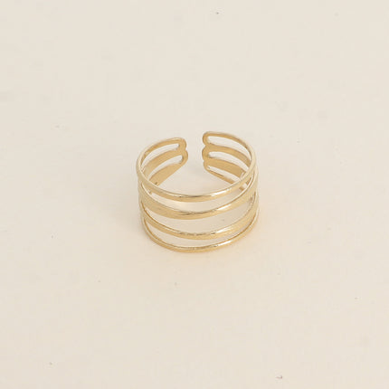 Bague - 4 anneaux entrecroisés